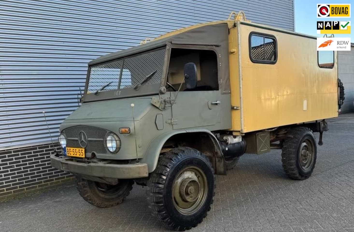Mercedes-Benz S-klasse - Unimog 404s Camper - AutoWereld.nl