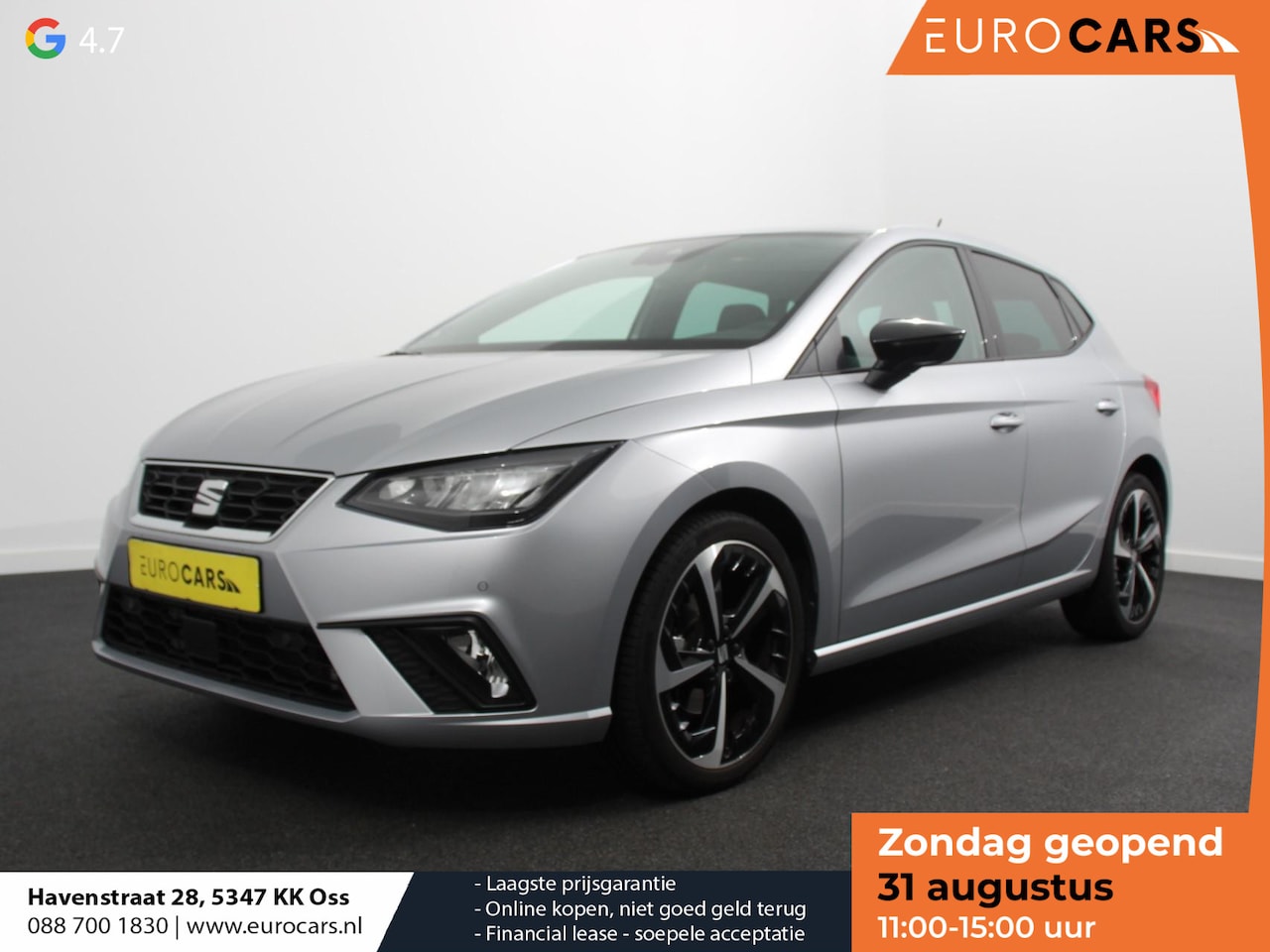 SEAT Ibiza - 1.0 EcoTSI 116 pk DSG FR Climate control Adaptieve cruise control Parkeersensoren Achterui - AutoWereld.nl