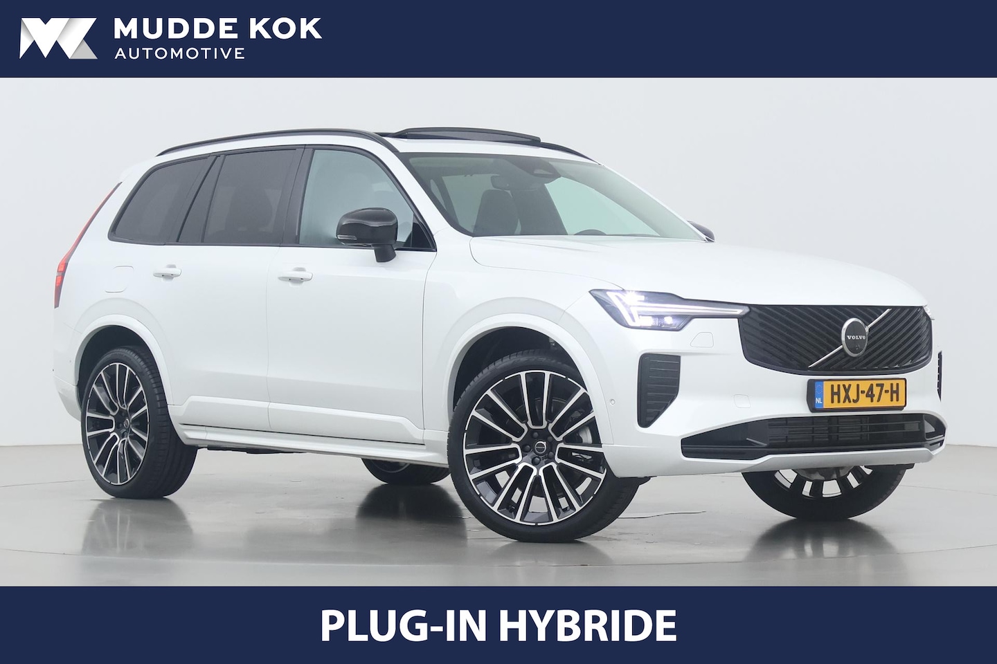 Volvo XC90 - T8 Plug-in hybrid Ultra Dark | FACELIFT | Luchtvering | Trekhaak | Massage+Ventilatie | Pa - AutoWereld.nl