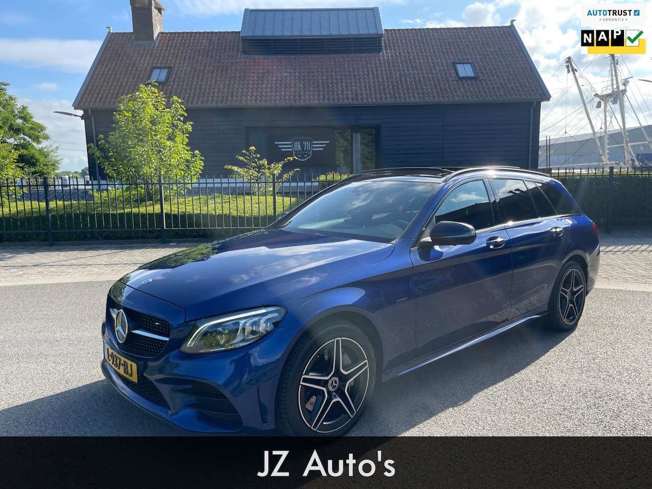 Mercedes-Benz C-klasse Estate - 300 e HYBRIDE AMG NIGHT-PAKKET PANORAMADAK 360" CAMERA TREKHAAK - AutoWereld.nl