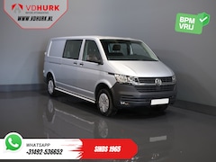 Volkswagen Transporter - T6.1 2.0 TDI 150 pk L2 DC Dubbel Cabine 4Motion/ 4x4/ Standkachel/ 2.5t Trekverm./ Cruise/