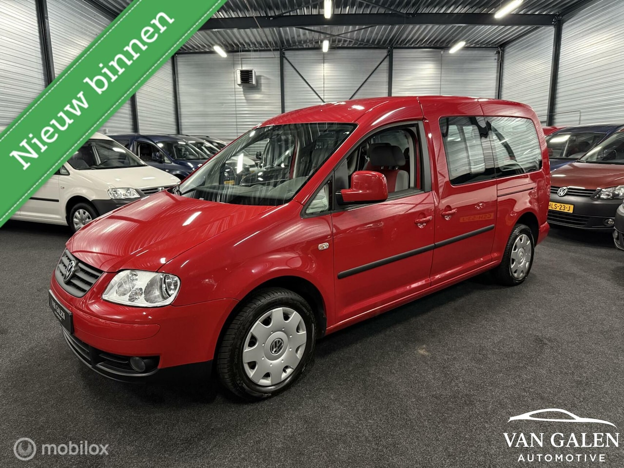 Volkswagen Caddy Maxi - 1.6 Trendline 7p Cruise|Trekhaak|APK✅ - AutoWereld.nl