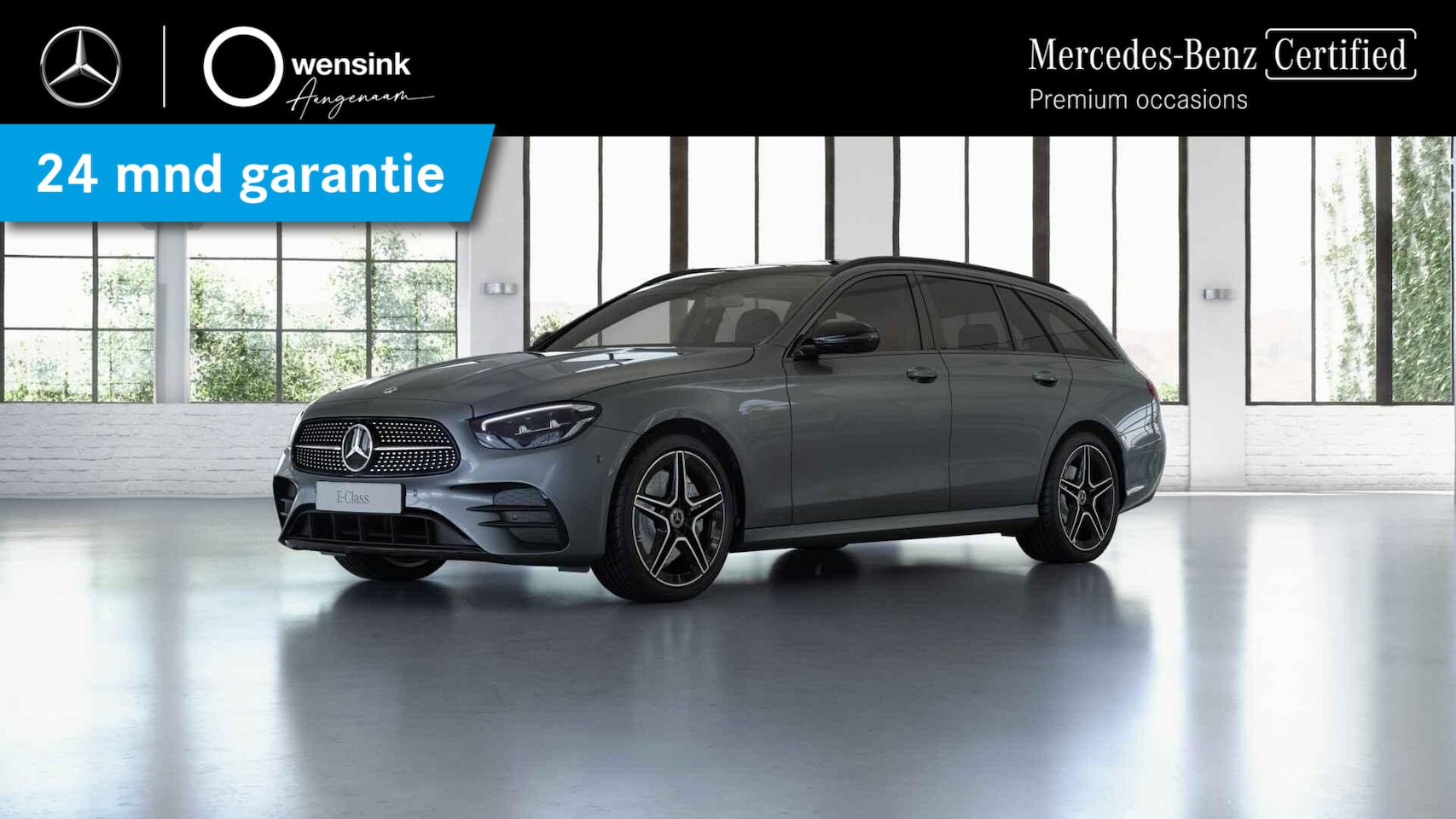 Mercedes-Benz E-klasse Estate - 300 e AMG Line | Night | Panoramadak | Burmester | Trekhaak | 360 graden camera | - AutoWereld.nl