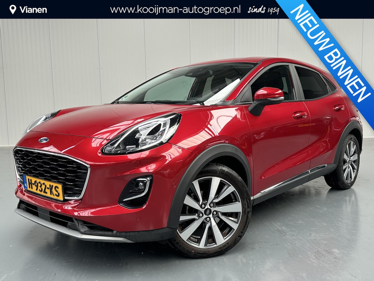 Ford Puma - 1.0 EcoBoost Hybrid Titanium X First Edition + Trekhaak, 1e eigenaar, slechts 51000km! zee - AutoWereld.nl
