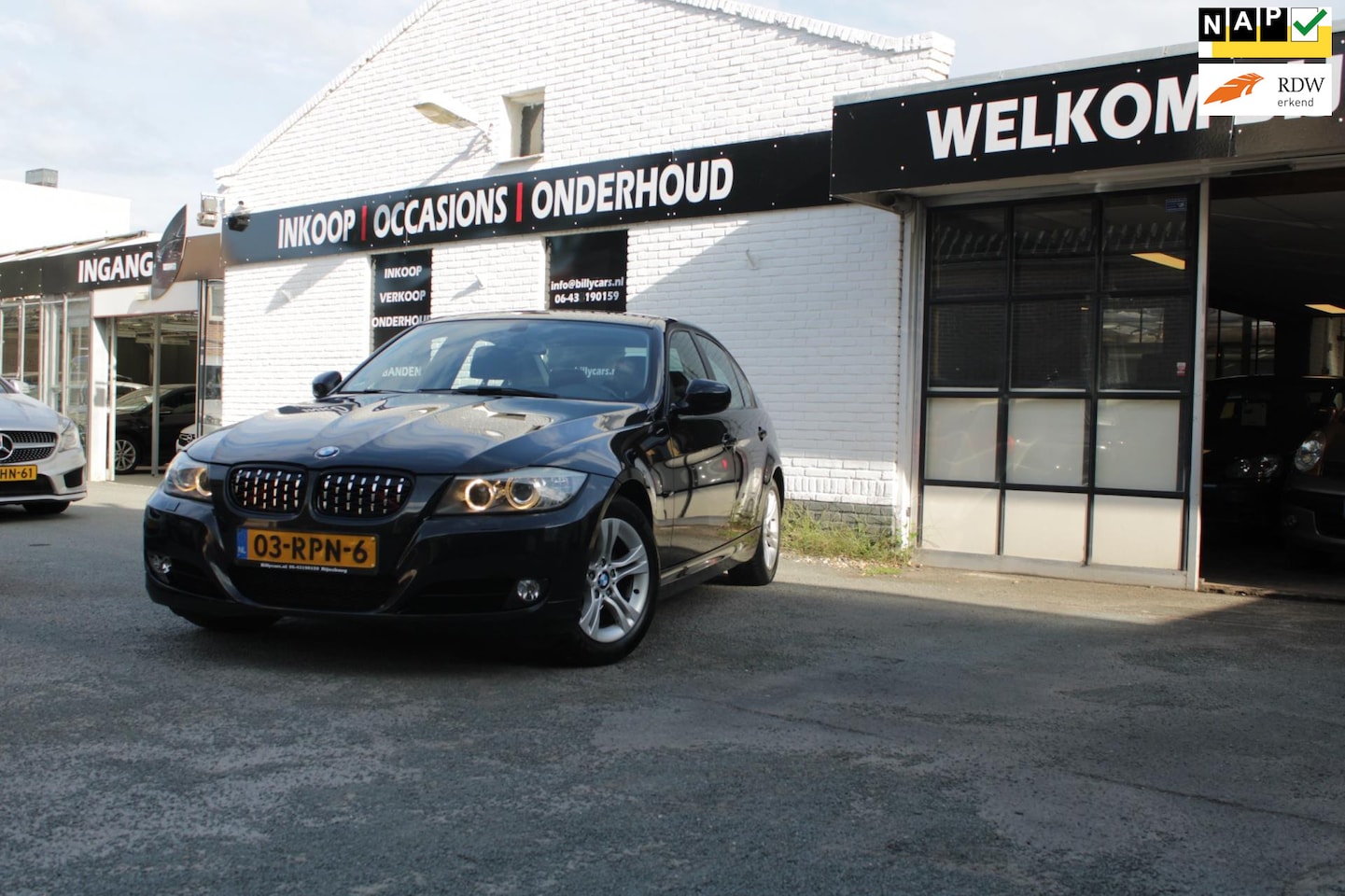 BMW 3-serie - 318i Business Line | Airco | Elec ramen | Cruise Control | Parkeersensoren | Navi - AutoWereld.nl