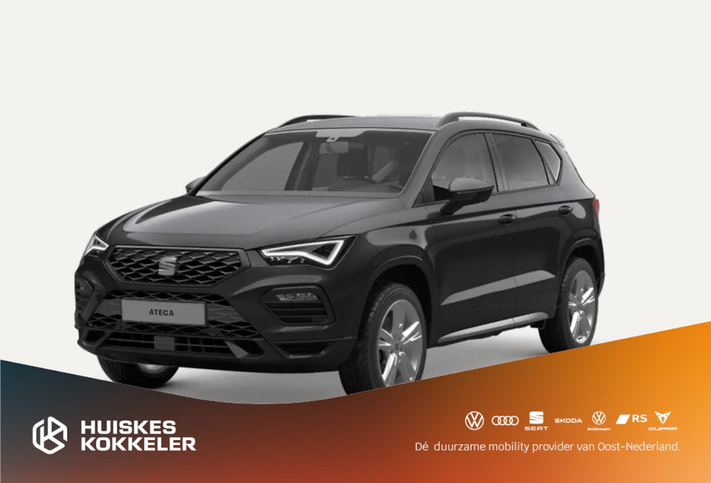 SEAT Ateca - 1.5 TSI FR Business Intense Elektrische achterklep, Navigatie, Adaptive cruise control, Ac - AutoWereld.nl