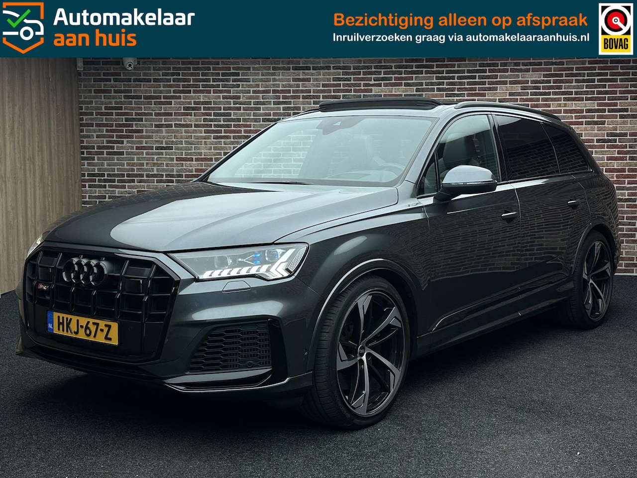 Audi SQ7 - 4.0 TDI SQ7 quattro 7p Head Panorama Bang&Olufsen Leer Dealer - AutoWereld.nl
