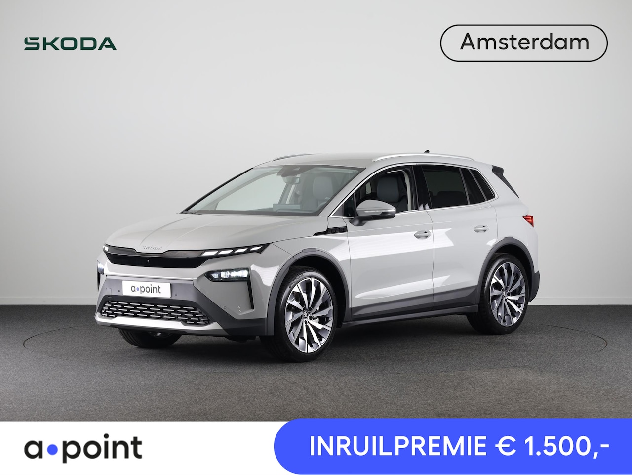 Skoda Elroq - 85 Business Edition 286 pk | Leder | Head up | Canton Sound | 21 inch | Elek. stoel | Blin - AutoWereld.nl