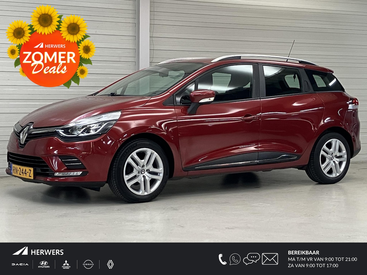 Renault Clio Estate - 0.9 TCe Zen / Navigatie / Bluetooth / Eerste Eigenaar / Dealer Onderhouden / Airco / Cruis - AutoWereld.nl