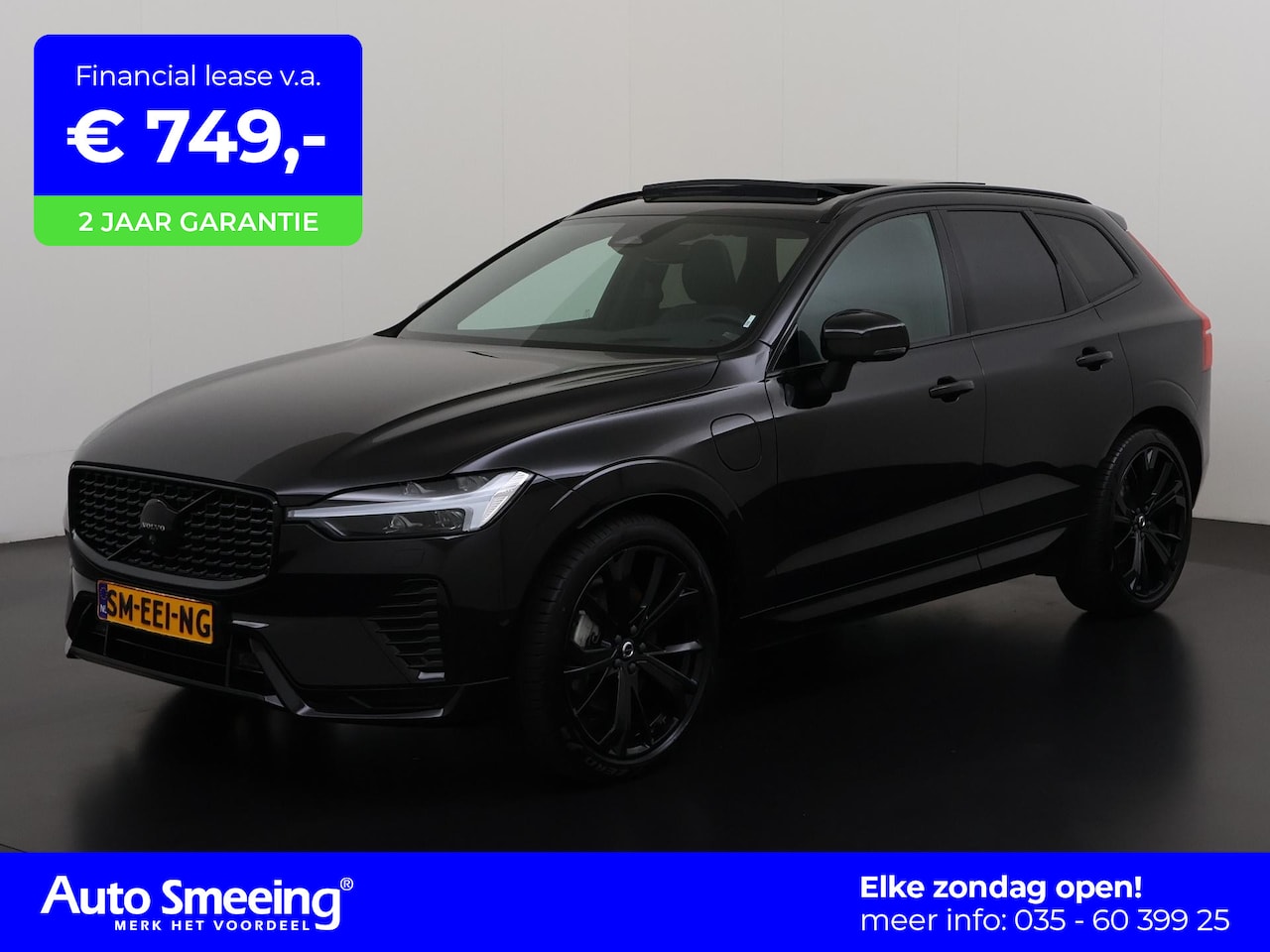 Volvo XC60 - T6 Recharge AWD Plus Black Edition Luchtvering | Head Up | 360 Camera | Harman/Kardon | Zo - AutoWereld.nl