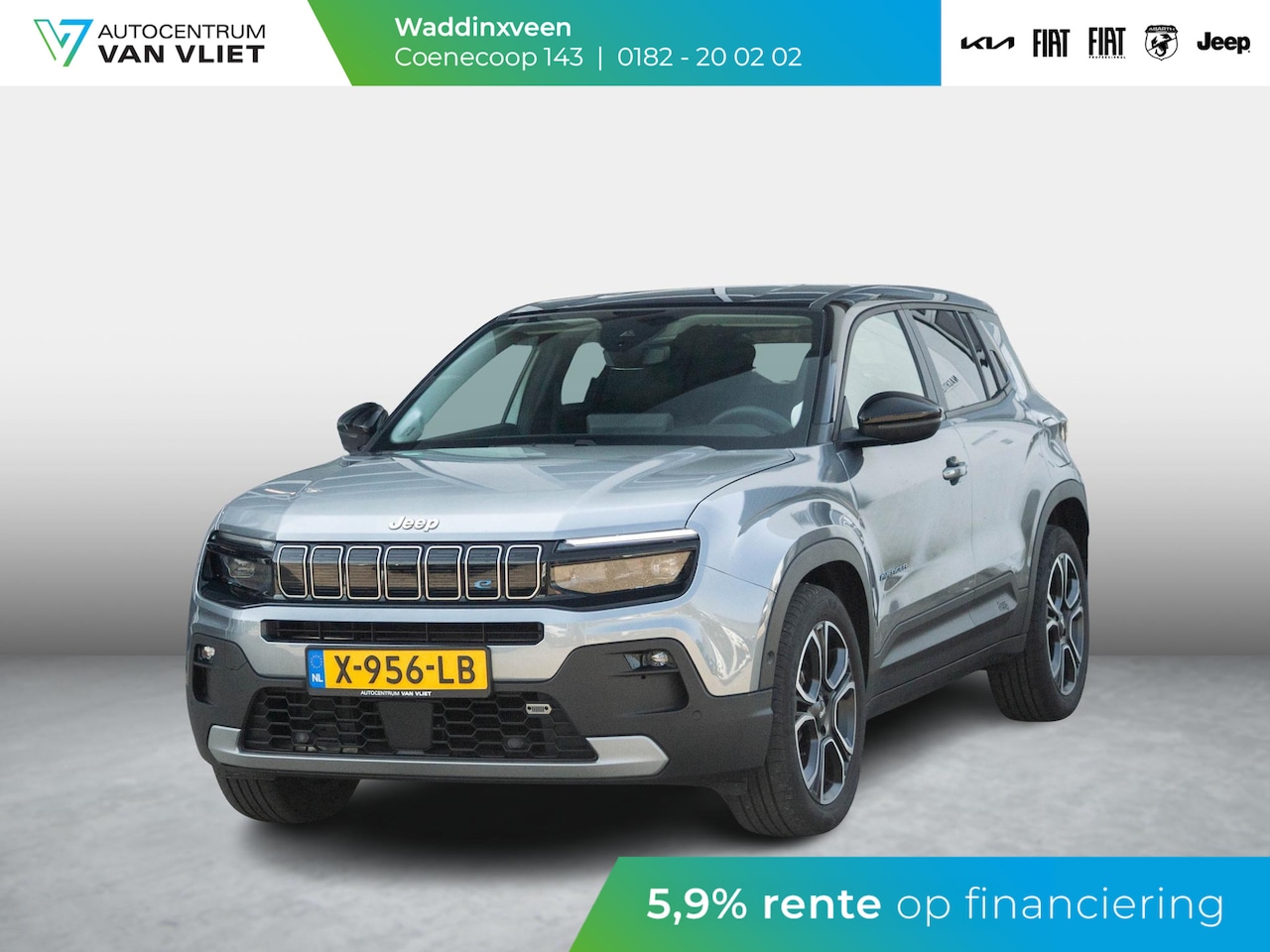 Jeep Avenger - 1st Edition 54 kWh | Clima | Cruise | Adapt. Camera | Apple Carplay | BSM | 18" | Keyless - AutoWereld.nl