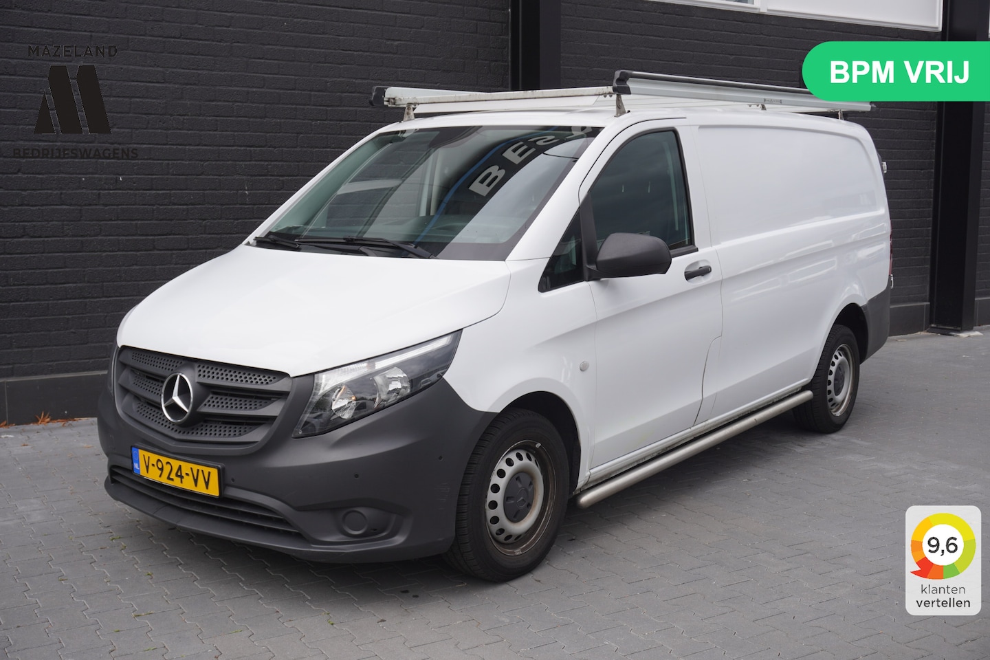 Mercedes-Benz Vito - 111 CDI Lang EURO 6 - Airco - Imperiaal - Navi - €12.499,- Excl. - AutoWereld.nl