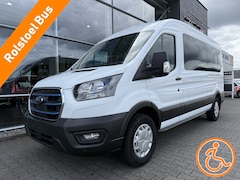 Ford E-Transit - Rolstoelbus / Personenbus 350 L2H2 Trend 68 kWh (Zo goed als nieuwe en volledig elektrisch