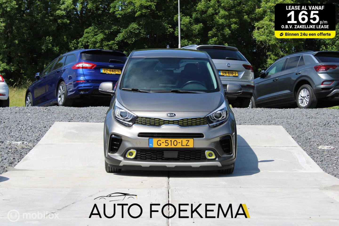 Kia Picanto - 1.0 T-GDI X-Line STOEL- EN STUURVW APPLE CARPLAY - AutoWereld.nl