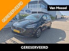 Ford Fiesta - 1.0 EcoBoost Hybrid Titanium | Verwarmbare Voorstoelen/Voorruit/Stuurwiel | Parkeersensore