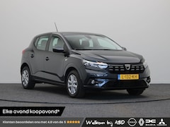 Dacia Sandero - TCe 90pk Comfort | Parkeersensoren voor & achter | Camera | Airco | Apple carplay & Androi