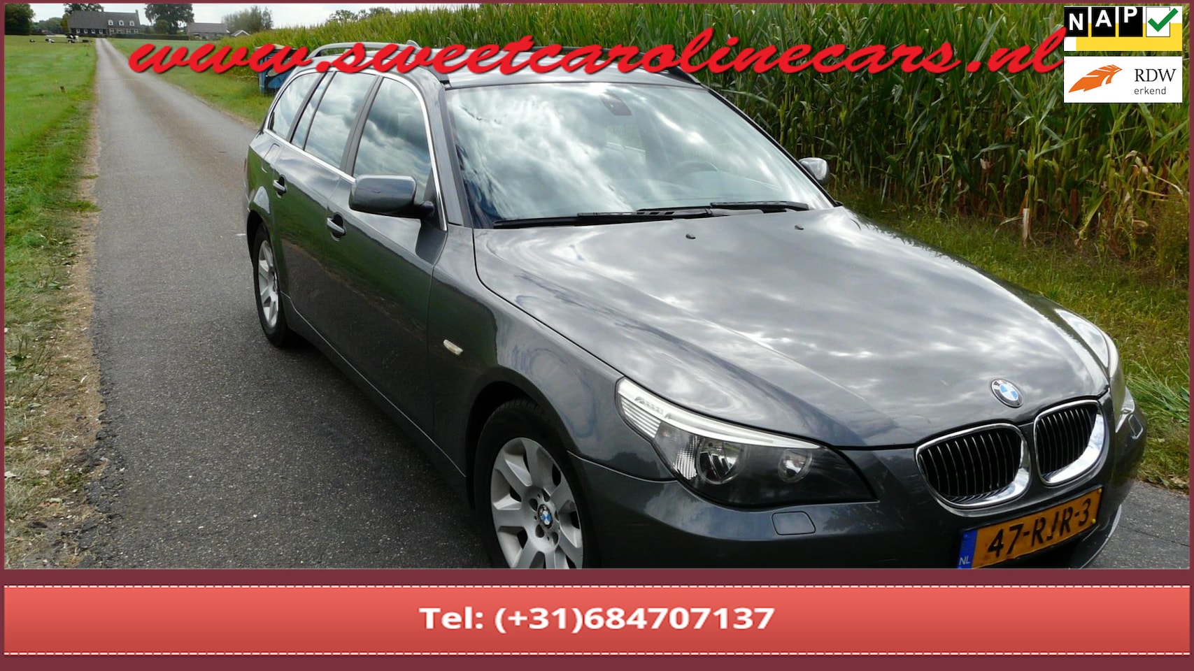 BMW 5-serie Touring - 525d Executive 525d Executive,Lmv's,Grootbeeld Navi,Cruise...,VOL! - AutoWereld.nl