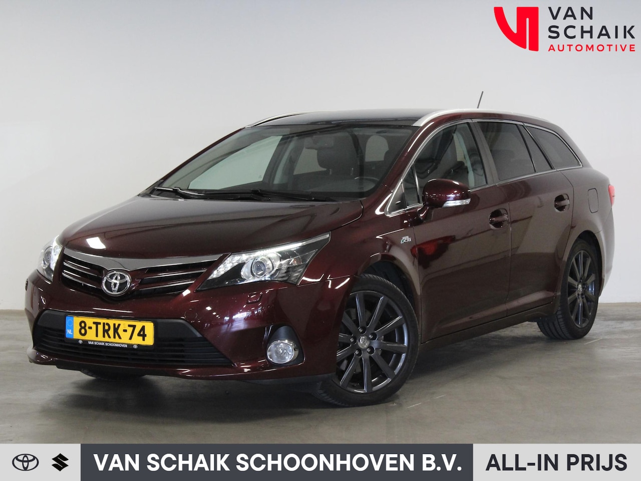 Toyota Avensis Wagon - 2.2 D-CAT Executive Business | Trekhaak | Memory | Leer | Panoramadak - AutoWereld.nl