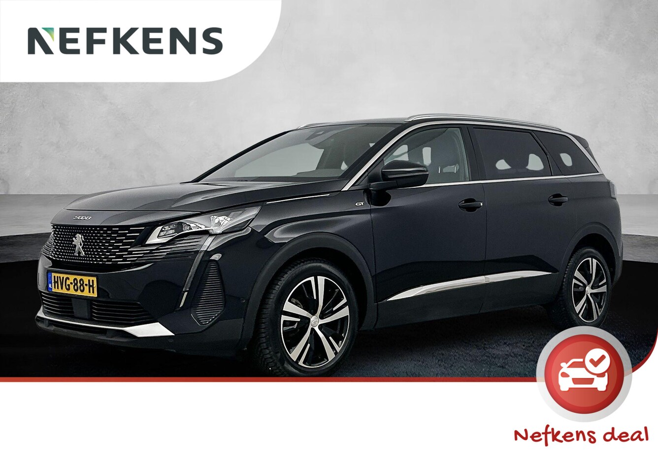 Peugeot 5008 - 130pk GT | 7 persoons | 360 Camera | Dodehoekdetectie | Adaptive Cruise | Navigatie | AUTO - AutoWereld.nl