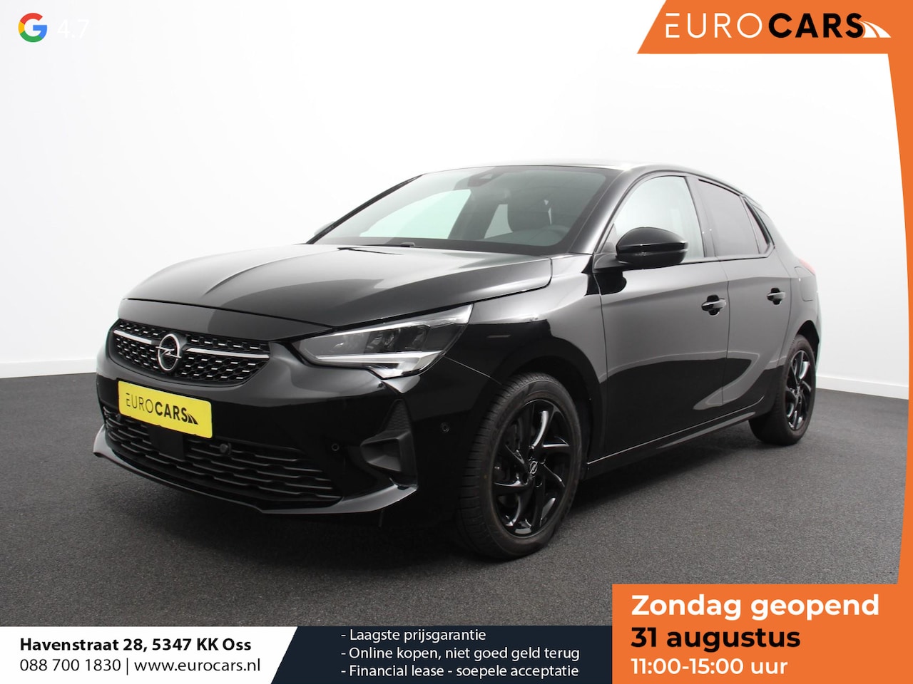 Opel Corsa - 1.2 GS Line 131pk Aut. Navigatie Apple Carplay/Android Auto Camera Parkeersensoren Cruise - AutoWereld.nl