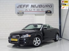 Audi A4 Cabriolet - 2.0 TFSI S-Line "Automaat" Leer Xenon Stoelverwarming Bose Cruise-control Youngtimer in un