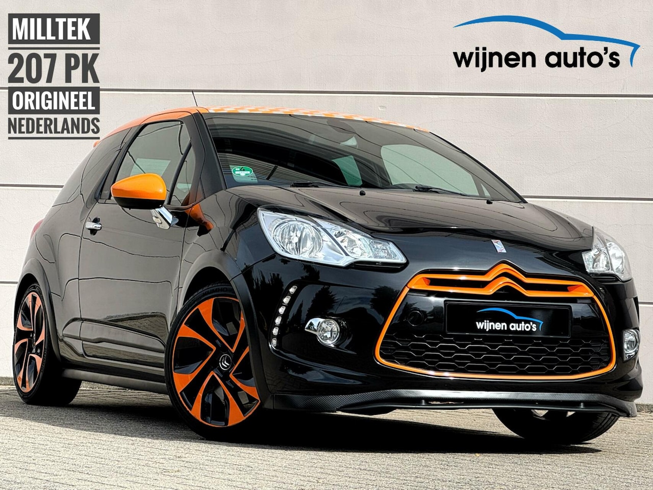 Citroën DS3 - 1.6 Racing 207 pk/ Orig NL / Navi/ Top onderhoud - AutoWereld.nl