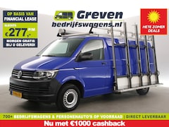 Volkswagen Transporter - 2.0 TDI L2H1 140PK Glasauto Glasresteel Airco Cruise Carplay Trekhaak Navigatie Imperiaal