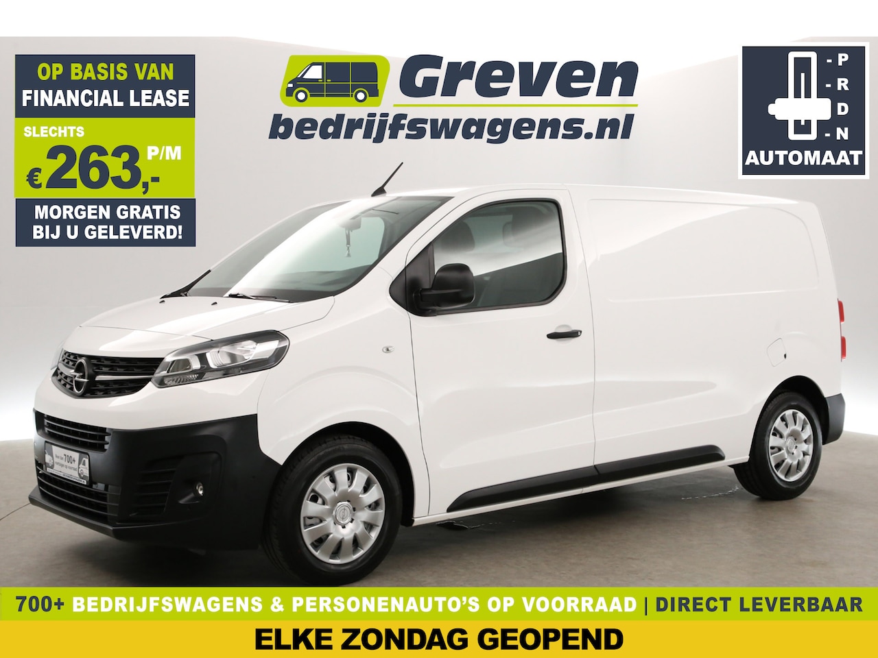 Opel Vivaro - 2.0 CDTI L2H1 Automaat Airco Cruise Carplay PDC Navigatie Stoelverwarming - AutoWereld.nl