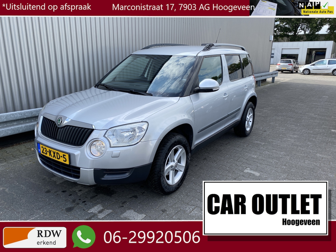 Skoda Yeti - 1.2 TSI Ambition Clima, CC, PDC, LM, Trekh, z.g.a.n. APK – Inruil Mogelijk – - AutoWereld.nl