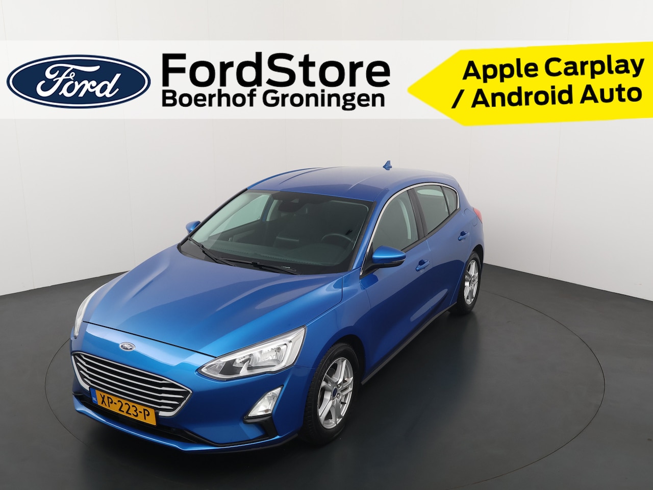 Ford Focus - EcoBoost 100PK Trend | Dealer onderhouden | All seasonbanden I Navi I Apple carplay I Andr - AutoWereld.nl