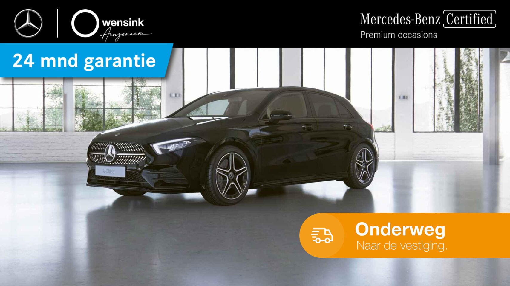 Mercedes-Benz A-klasse - 250 e AMG Line | Night pakket | Apple carplay | Sfeerverlichting | Widescreen | - AutoWereld.nl