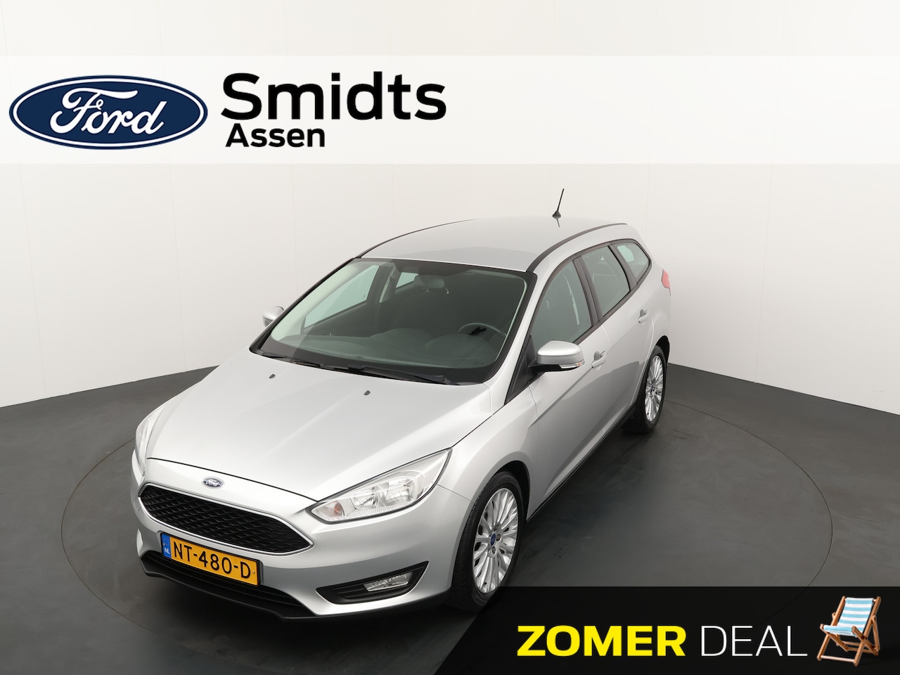 Ford Focus Wagon - 1.0 125PK Lease Edition Wagon | Navigatie | Sync 3 | 17-inch | ISOFIX | Zeer zuinig | - AutoWereld.nl