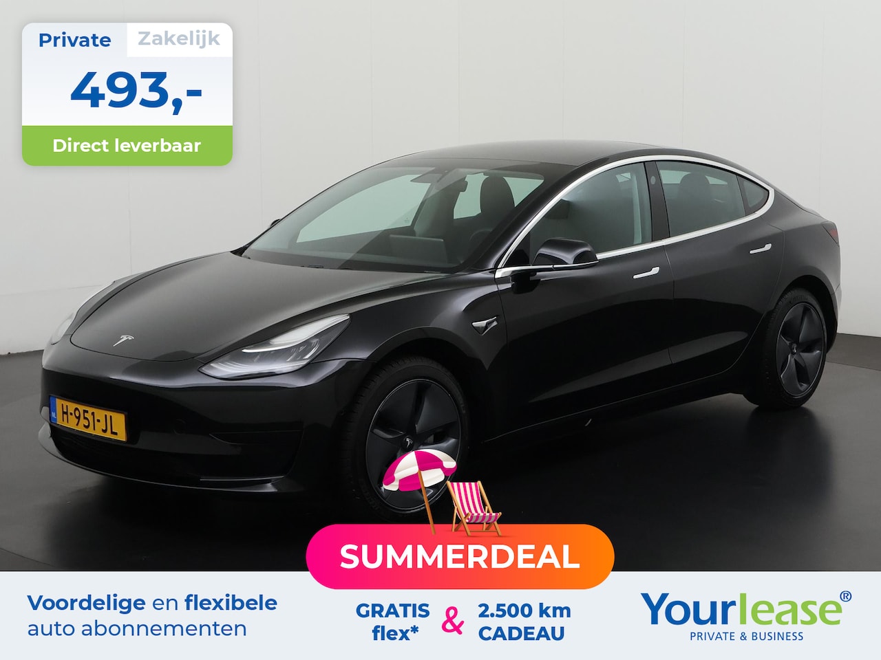 Tesla Model 3 - Standard RWD Plus 60 kWh | All-in 493,- Private Lease | Zondag Open! - AutoWereld.nl