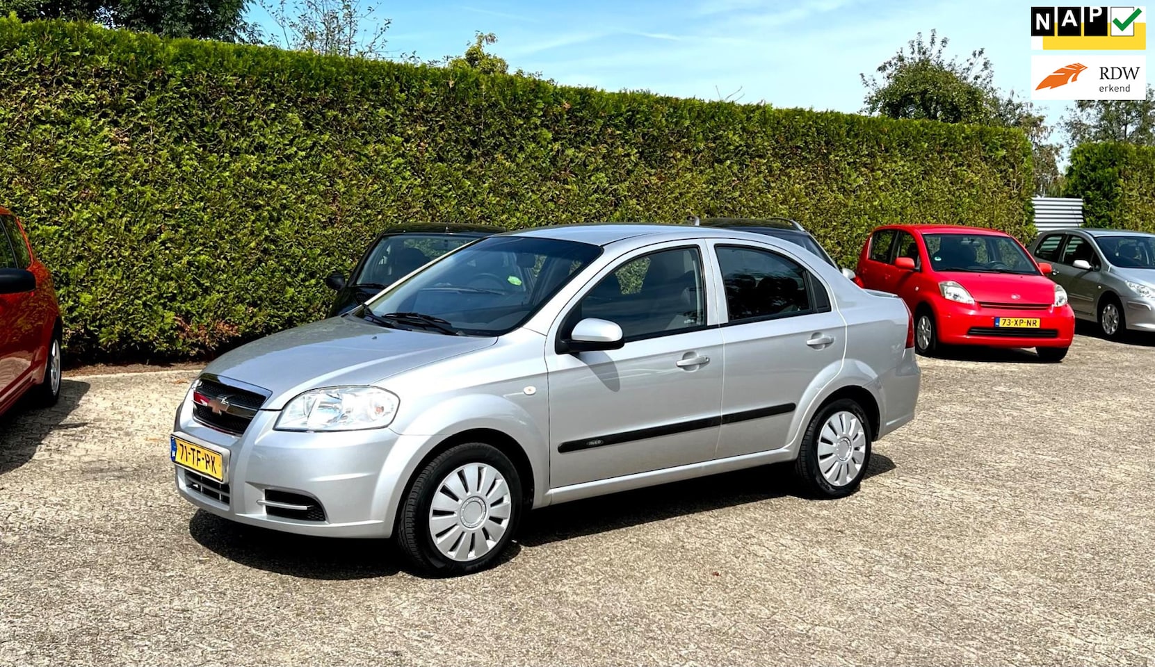 Chevrolet Aveo - UNIEK NIEUWSTAAT APK NIEUW AIRCO SEDAN 35.307 KM NAP - AutoWereld.nl