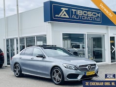 Mercedes-Benz C-klasse - 300 AMG Night ✅ 360 gr PANO head-up Adaptieve cruise