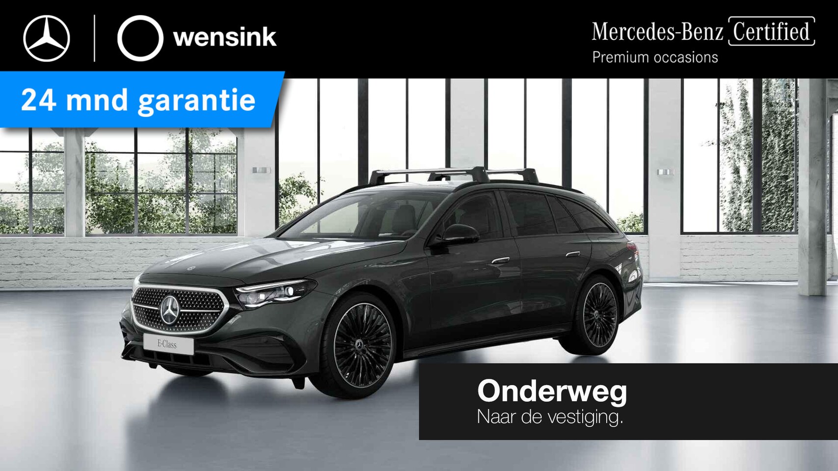 Mercedes-Benz E-klasse Estate - 300 e AMG Line | Night | Panoramadak | Trekhaak | Burmester | Memory | 360 camera | Winter - AutoWereld.nl