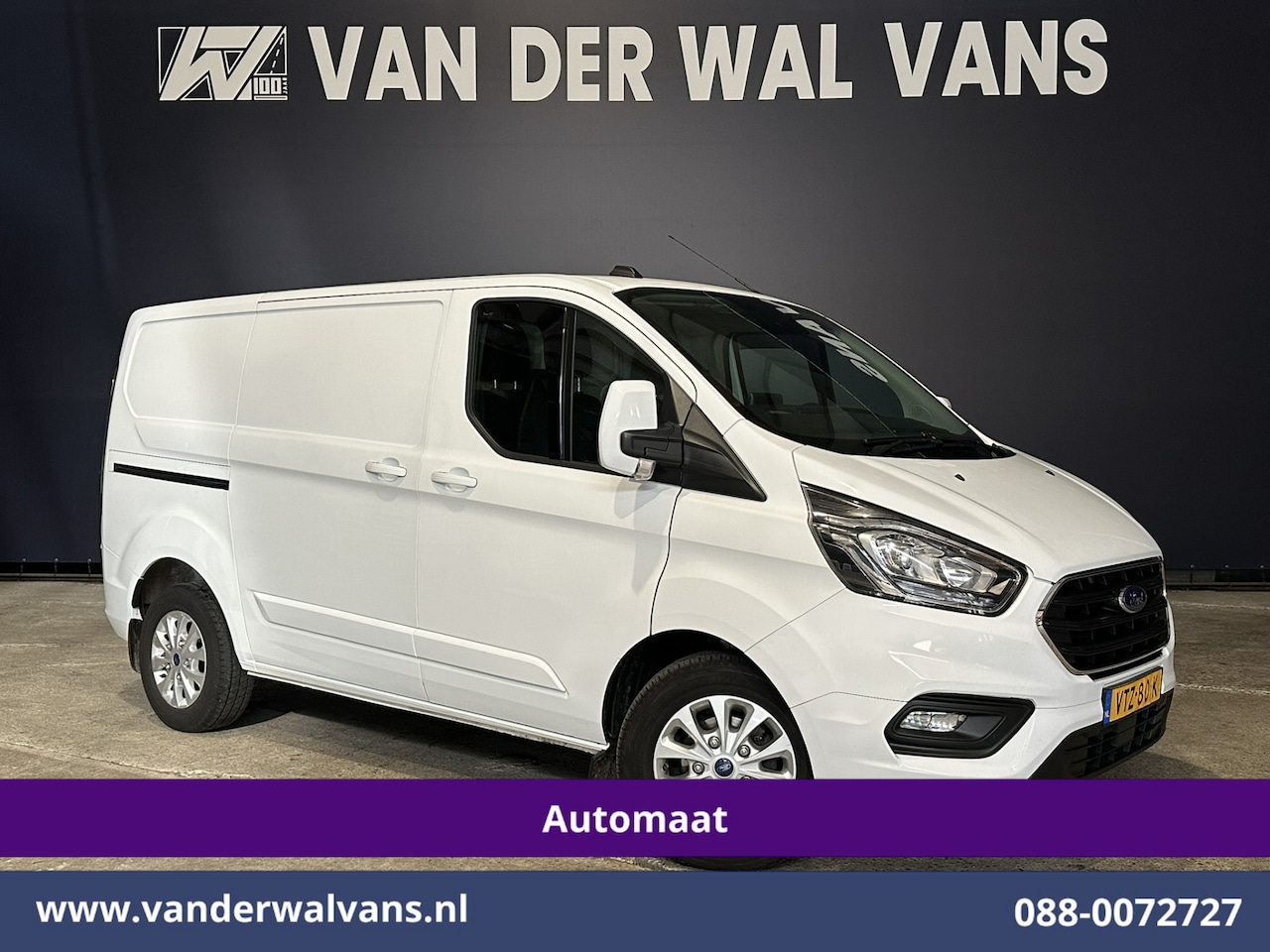 Ford Transit Custom - 2.0 TDCI 130pk Automaat L1H1 Euro6 *Rijklaar Direct Rijden* Airco | Camera | Navigatie | L - AutoWereld.nl