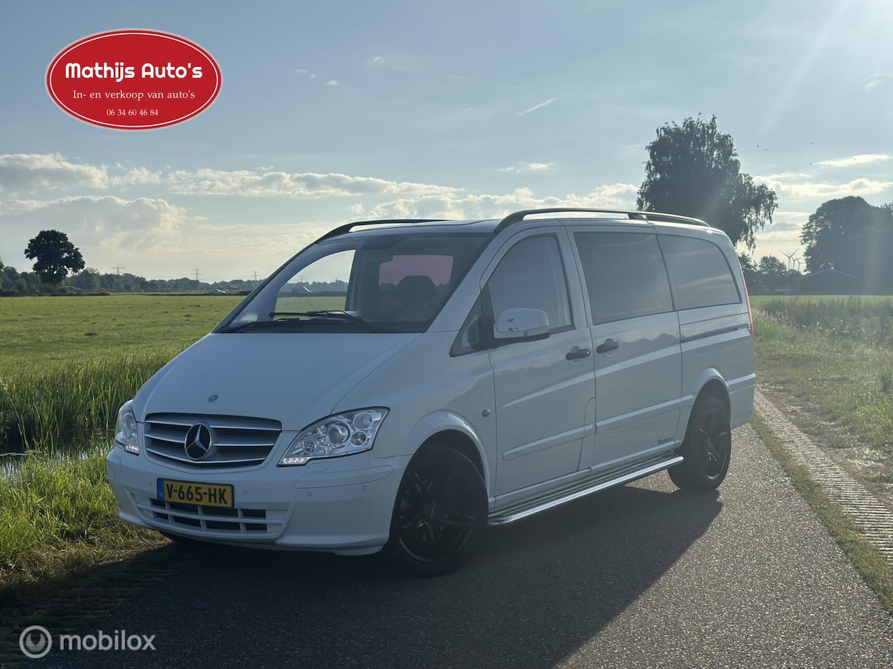Mercedes-Benz Vito - Bestel 122 CDI 320 Lang Dubbelcabine Luxe Automaat! Nette bus! - AutoWereld.nl