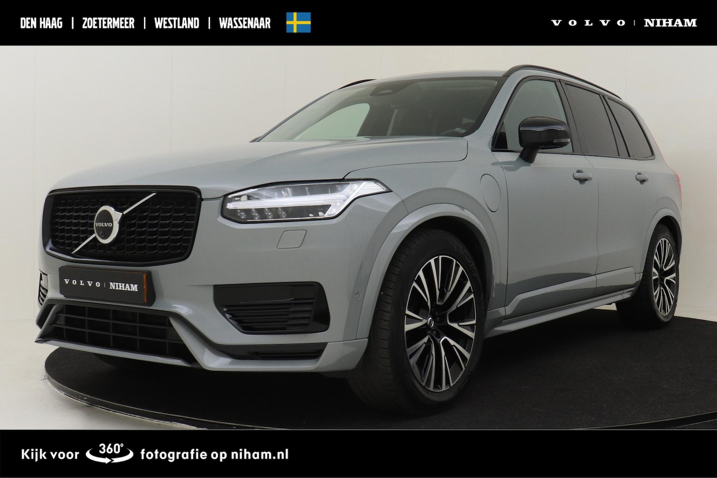 Volvo XC90 - T8 PLUG-IN HYBRID AWD ULTRA DARK *FULL OPTIONS!* -PANO.DAK|BOWERS&WILKINS|TREKHAAK|LUCHTVE - AutoWereld.nl