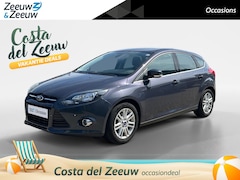 Ford Focus - 1.0 EcoBoost Titanium 125pk | Dealer onderhouden | Navigatie | Parkeer sensoren | Dakdrage
