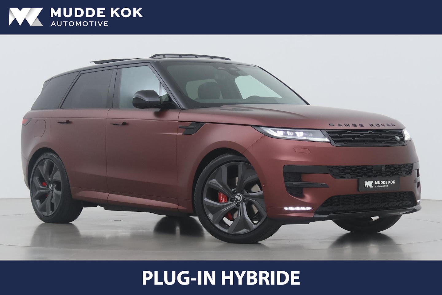 Land Rover Range Rover Sport - 3.0 P460e Dynamic HSE | Sunrise Copper Satin | Black Pack | 23 Inch | Meridian 3D Surround - AutoWereld.nl