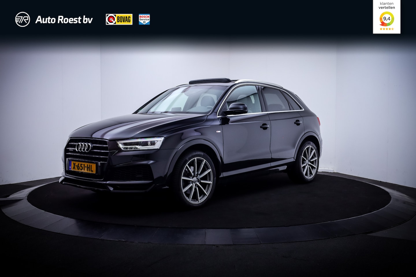 Audi Q3 - 2.0TFSI Quattro S-LINE PANO | FULL LED | CAMERA | ELEK TREKHAAK | NAVI | STOELVERW | KEYLE - AutoWereld.nl