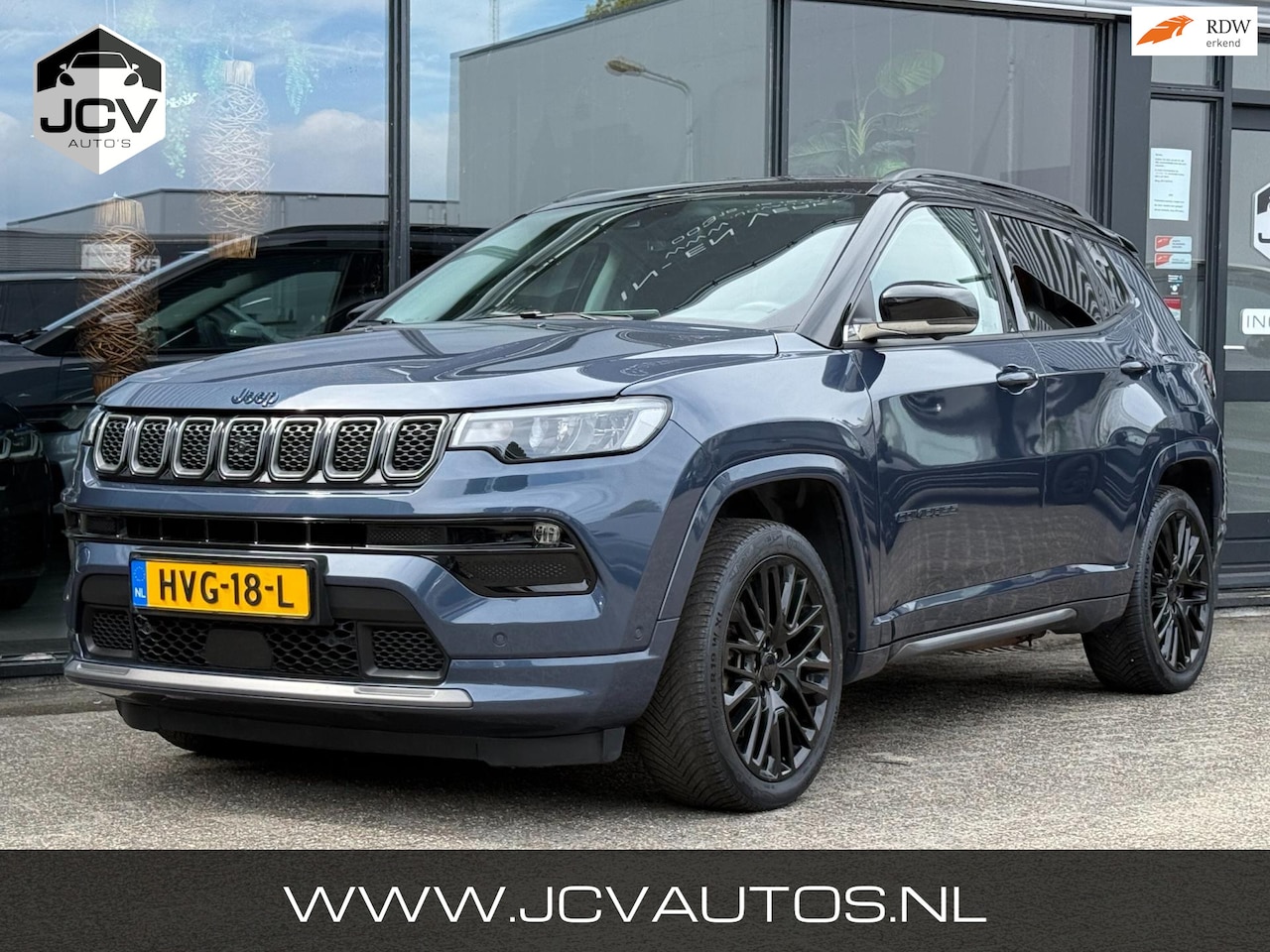 Jeep Compass - 4xe 240 Plug-in Hybrid Electric S 360 CAM/LEER - AutoWereld.nl