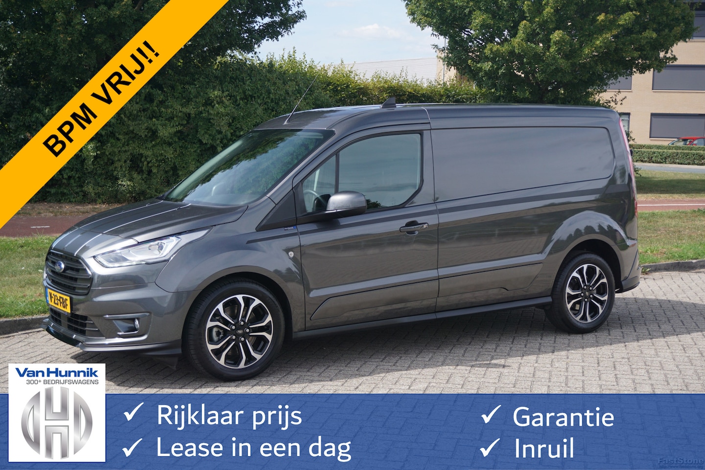 Ford Transit Connect - 1.5TDCI Sport L2 AUT BPM VRIJ Navi, Camera, Xenon, 17" LM + LM Winterset!! NR. 454 - AutoWereld.nl