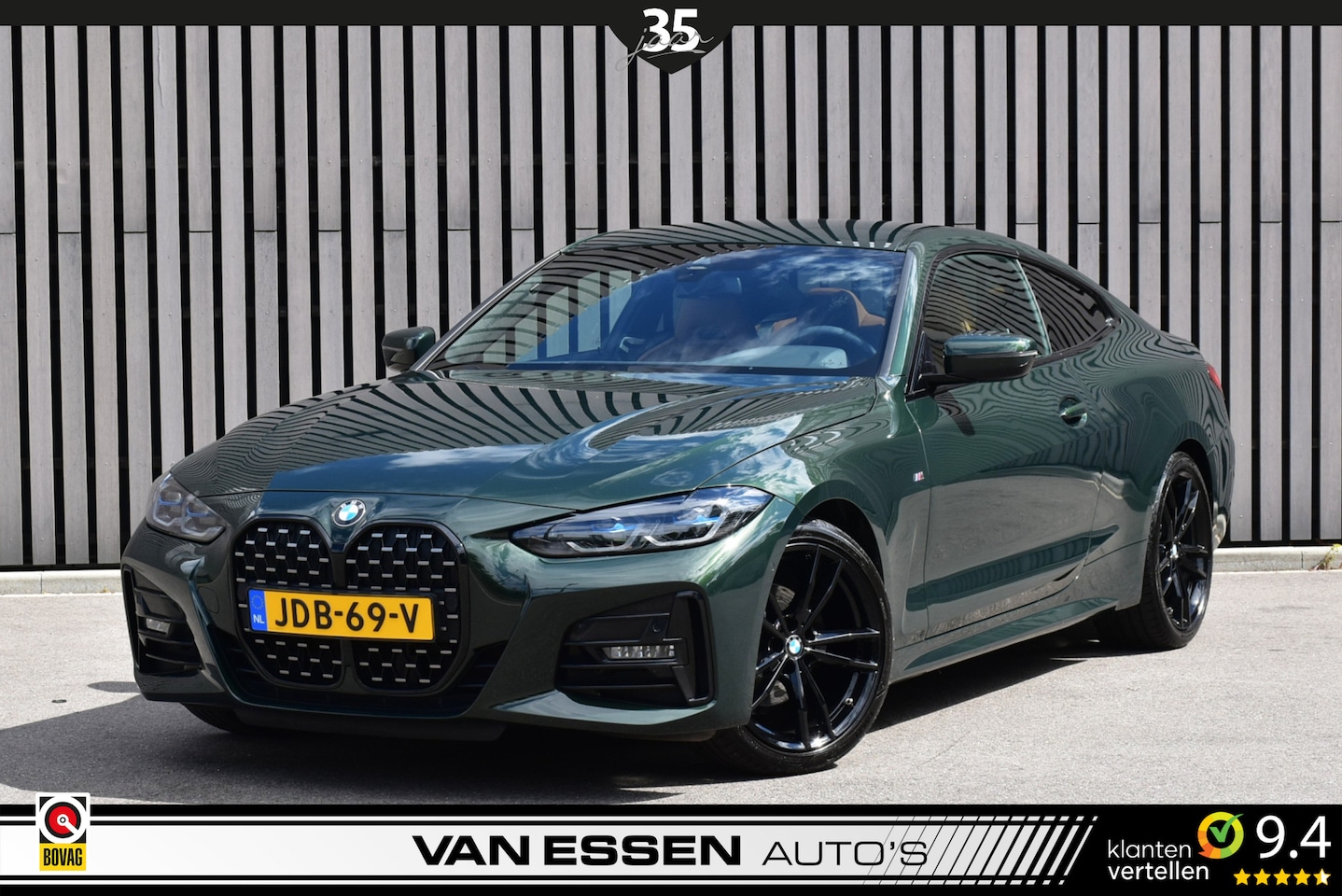 BMW 4-serie Coupé - 420i High Executive M-Sport Laser Stuurverw. Sportzetels H&K Memory Uniek! - AutoWereld.nl