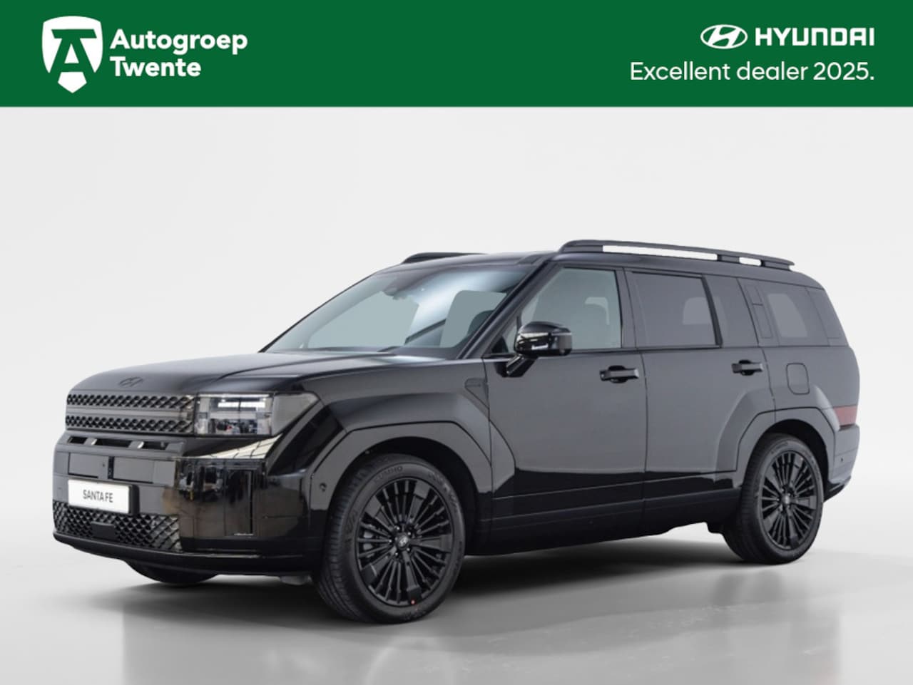 Hyundai Santa Fe - 1.6 T-GDI PHEV 4WD Black Line | 6-zitter | Navigatie | Leder - AutoWereld.nl