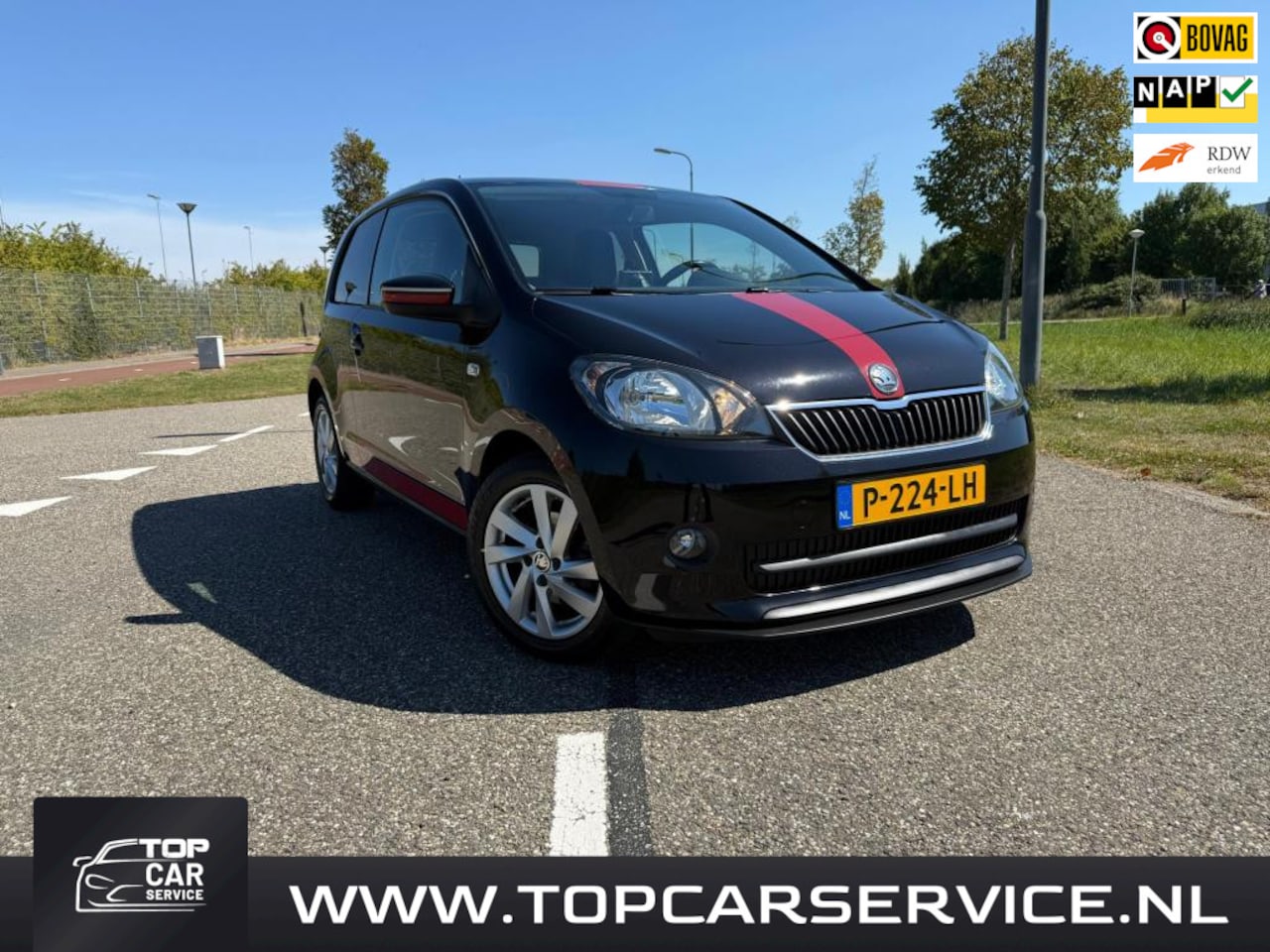 Skoda Citigo - 1.0 Greentech Sport 1.0 Greentech Sport,Airco,Navi, - AutoWereld.nl