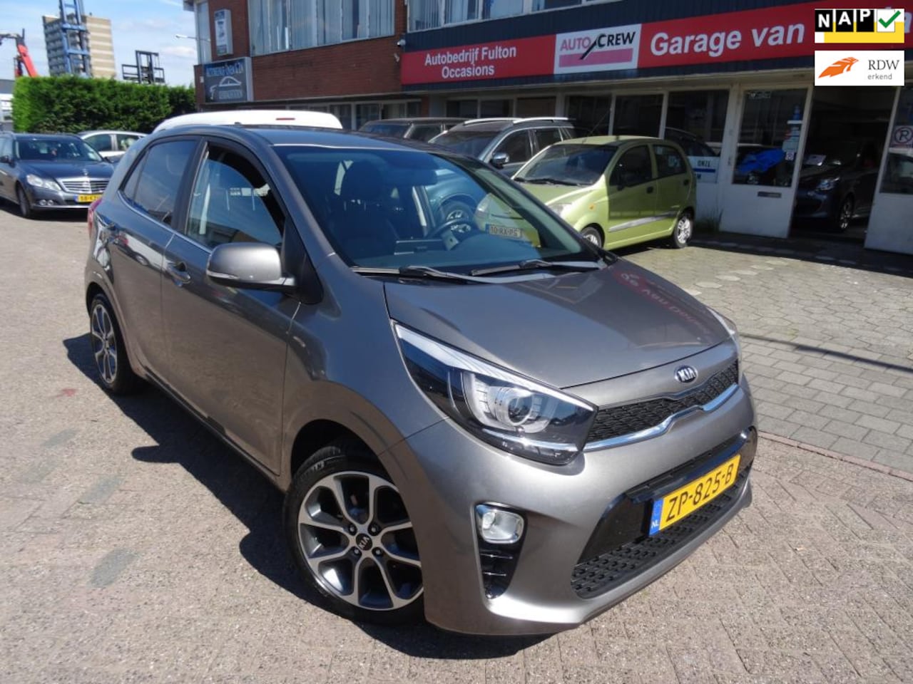 Kia Picanto - 1.0 CVVT Design Edition/Leder/Navi/LED/Camera - AutoWereld.nl