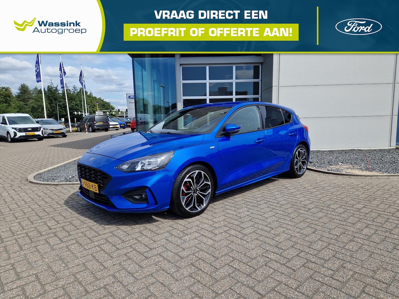 Ford Focus - 1.5 EcoBlue 120pk ST Line X Business I Cruise I Carplay I Navigatie I Stuurverwarming I St - AutoWereld.nl