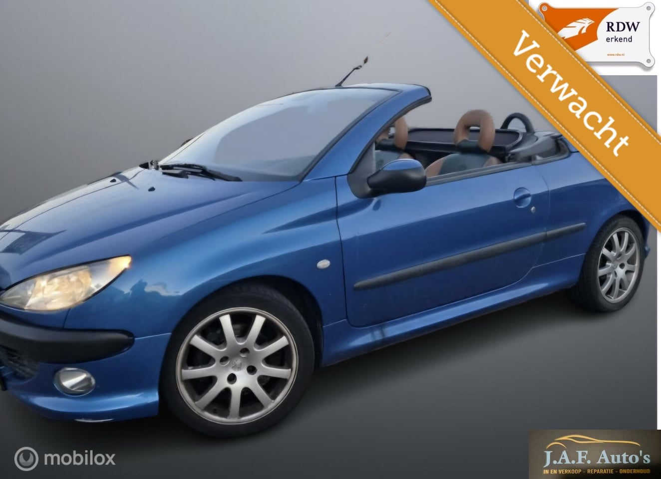 Peugeot 206 CC - 2.0-16V Cabrio APK Leder mooie auto! - AutoWereld.nl